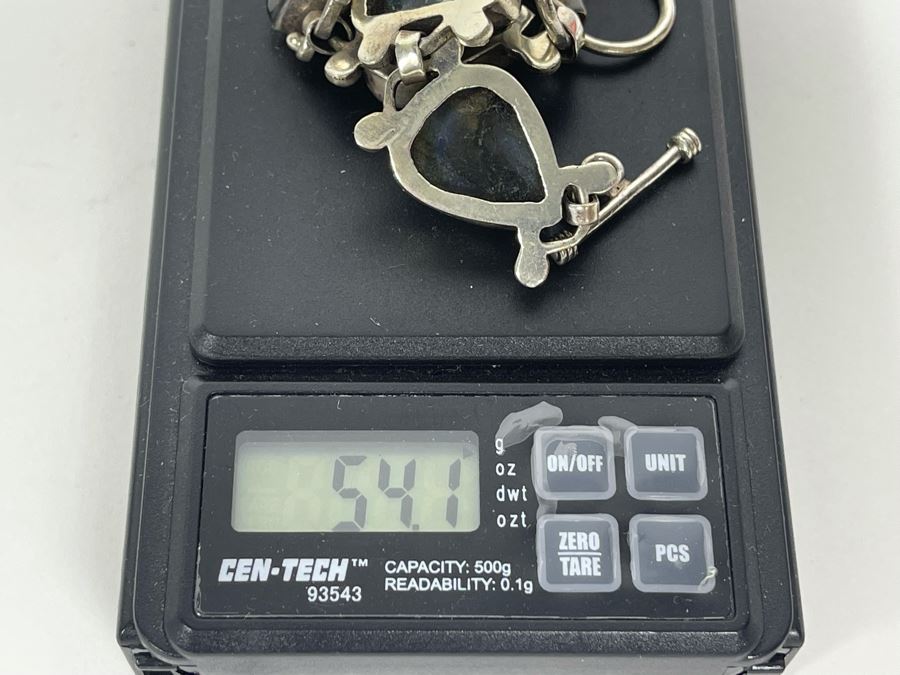 Sterling Silver Bracelet 7L 54.1g [Photo 9]