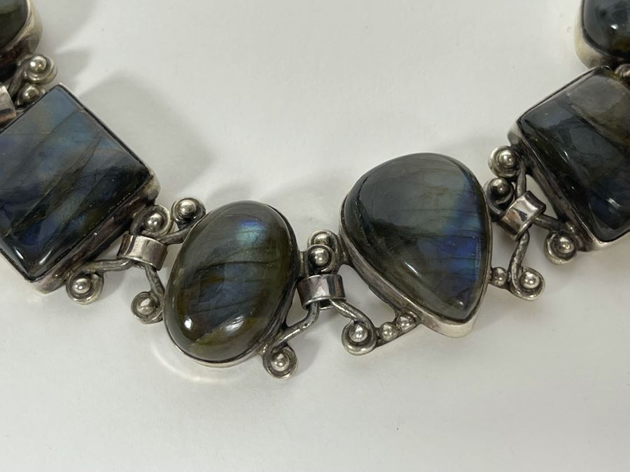 Sterling Silver Bracelet 7L 54.1g [Photo 6]