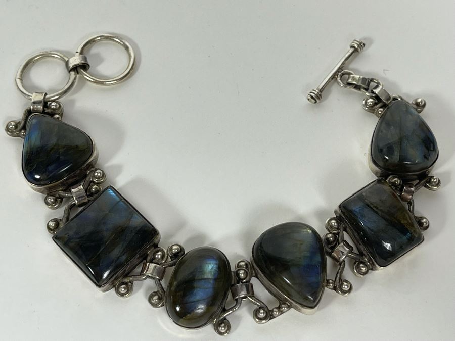 Sterling Silver Bracelet 7L 54.1g [Photo 4]