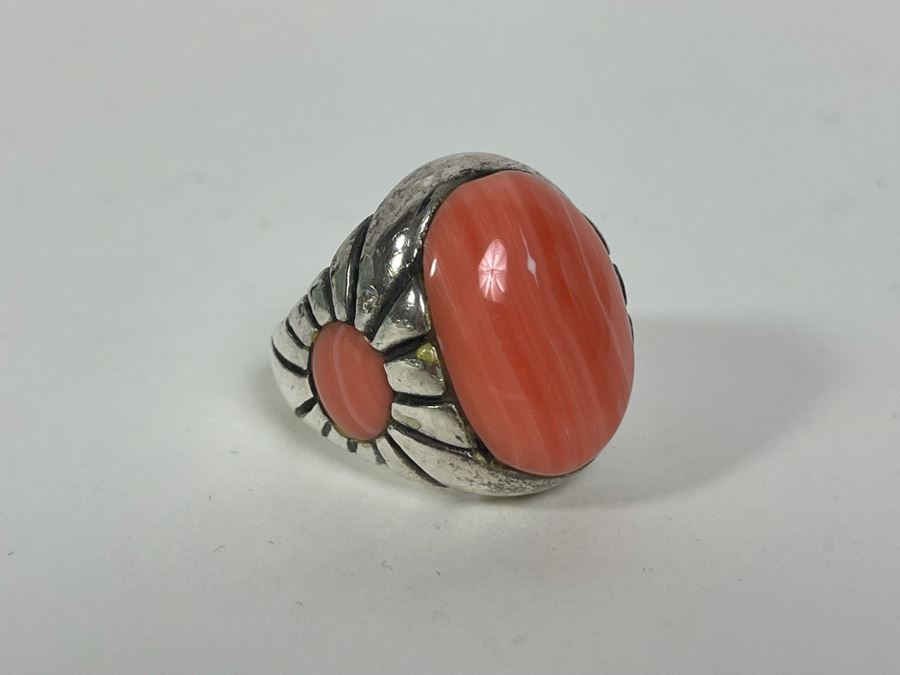 Sterling Silver Ring Size 9.25 26.2g