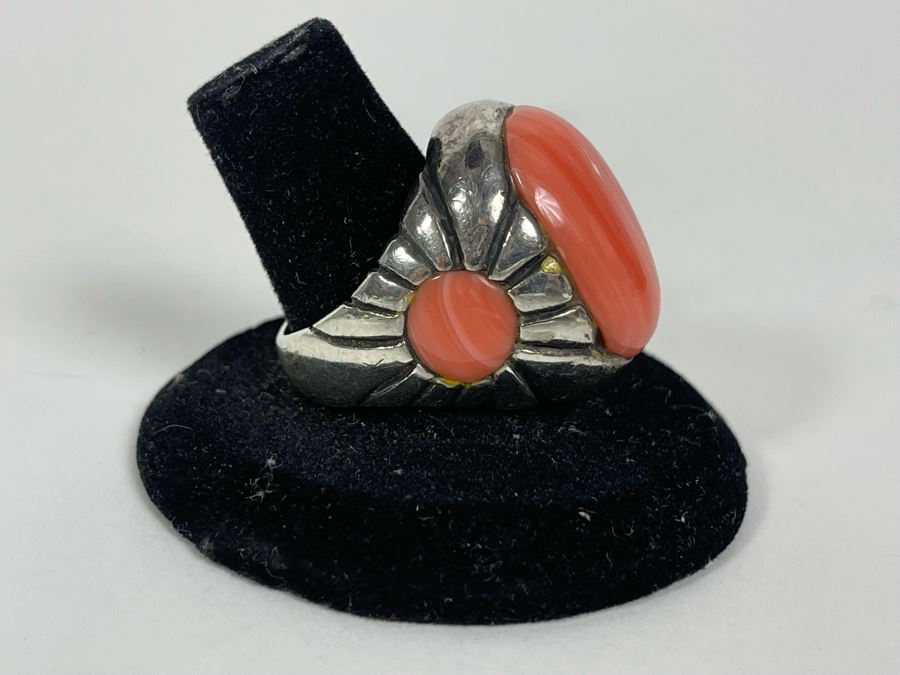 Sterling Silver Ring Size 9.25 26.2g [Photo 4]