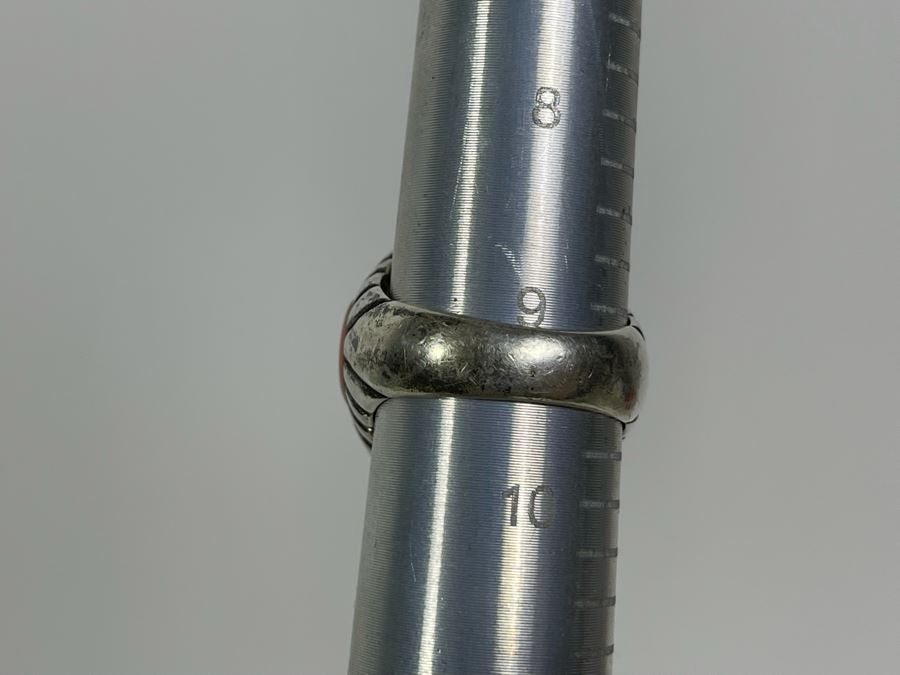 Sterling Silver Ring Size 9.25 26.2g [Photo 9]