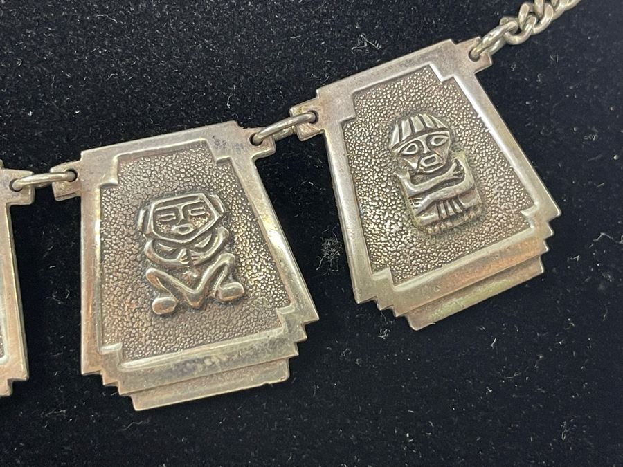 Vintage 900 Silver 16' Necklace 51.1g [Photo 7]