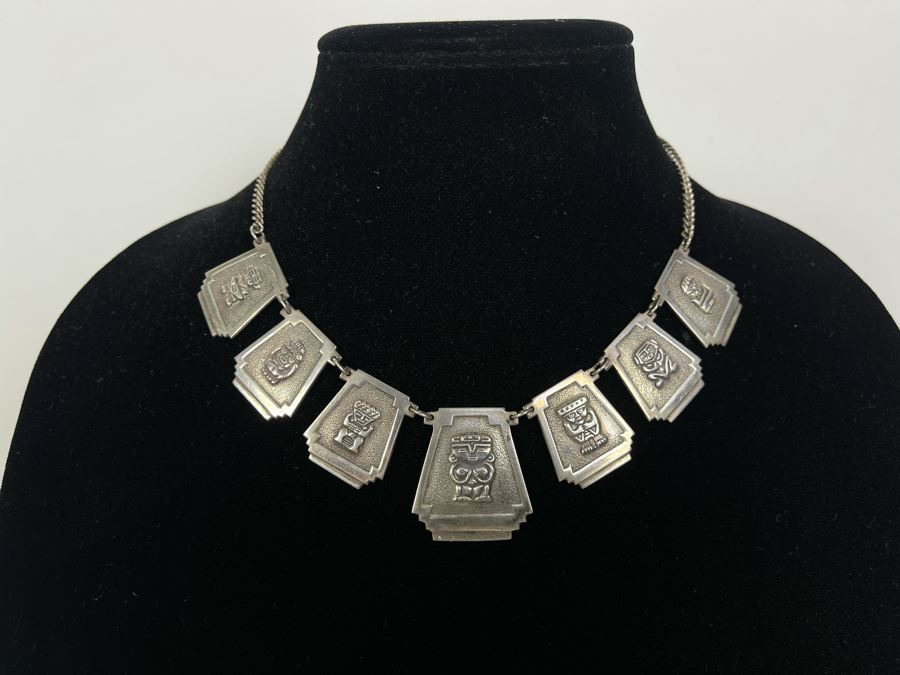 Vintage 900 Silver 16' Necklace 51.1g [Photo 1]
