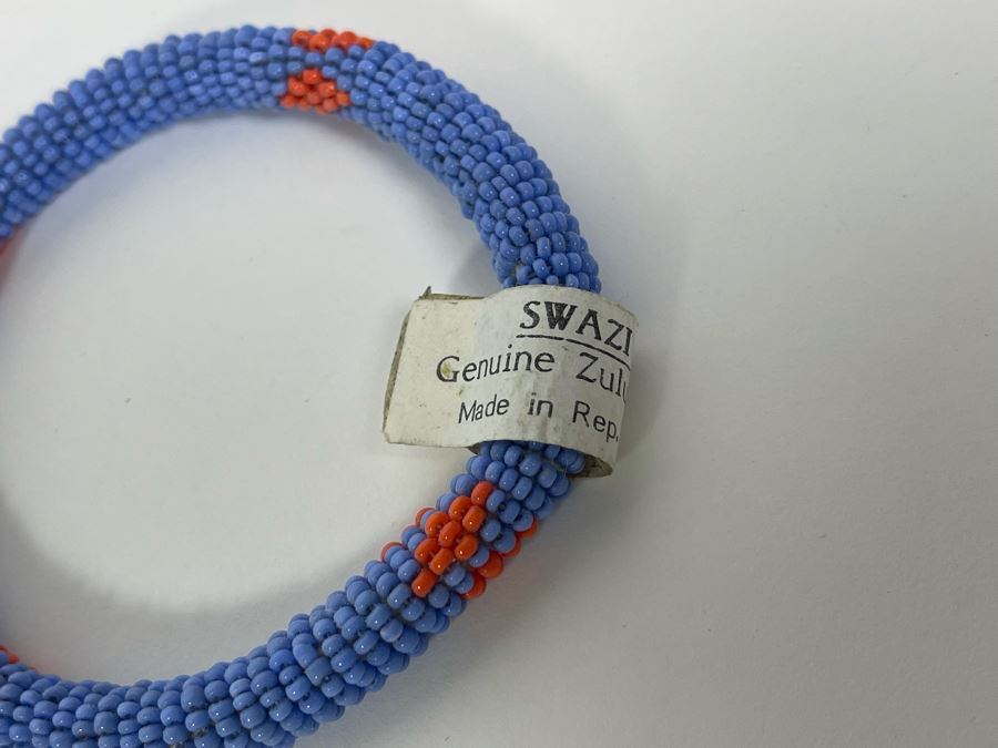 Set Of Three Swazi Beads Zulu Handicrafts From South Africa  [Photo 6]