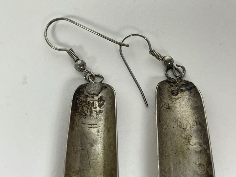 Sterling Silver Earrings 17.7g [Photo 6]