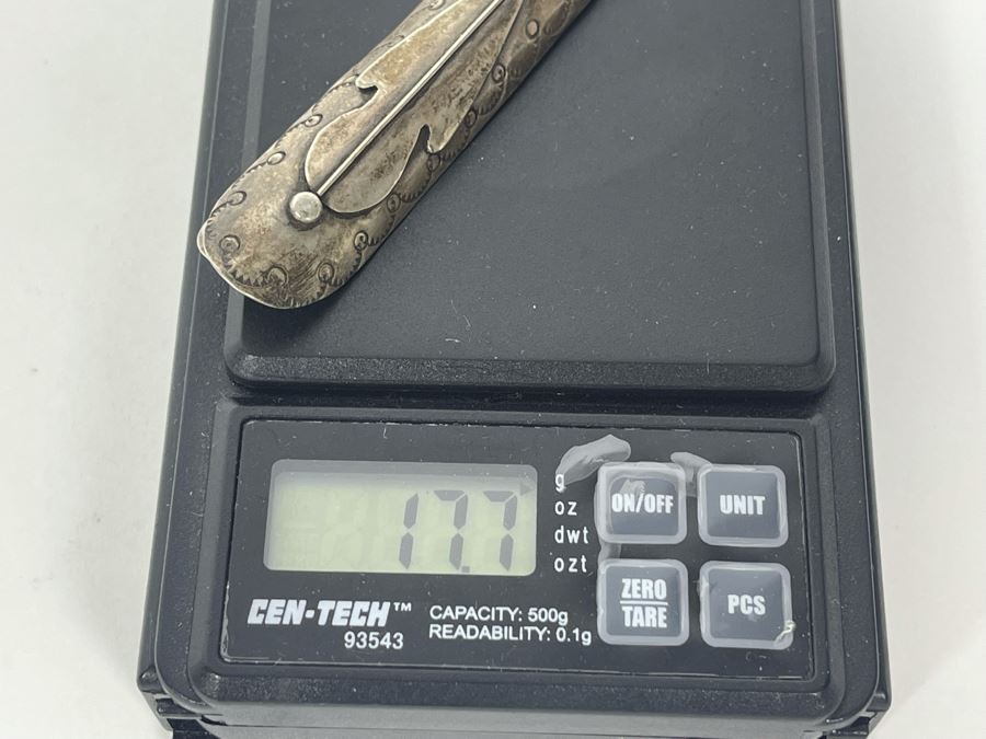 Sterling Silver Earrings 17.7g [Photo 7]