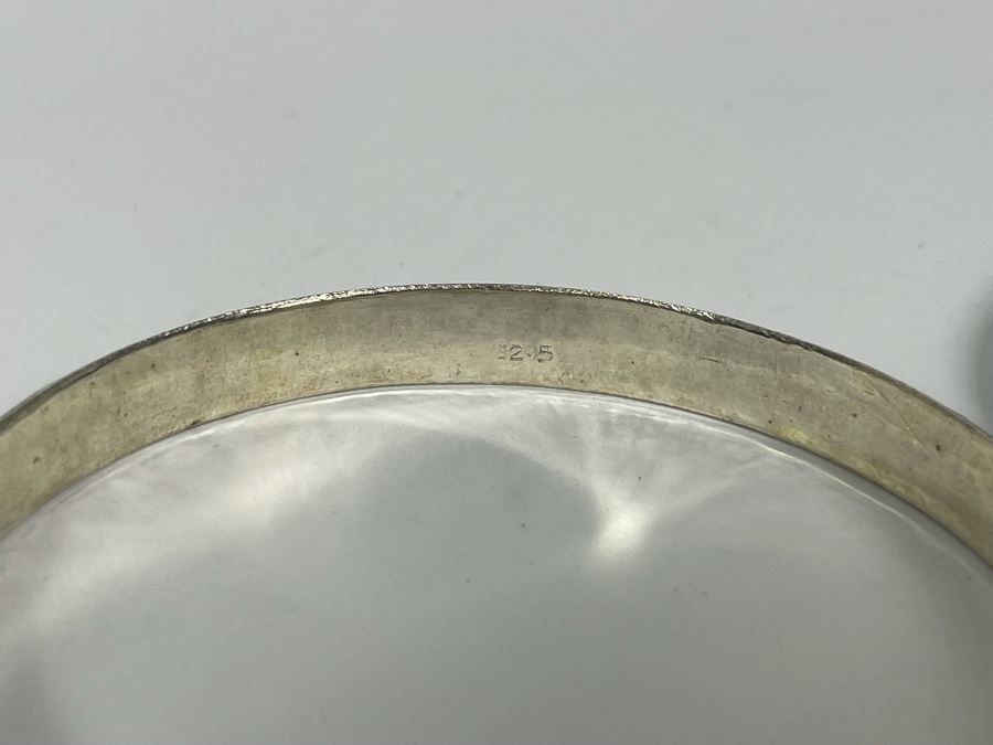 Set Of Four Sterling Silver Bracelets 57.9g [Photo 8]