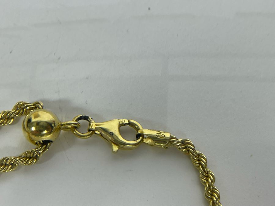 Sterling Silver 28L Italian Chain Necklace 17.7g [Photo 8]