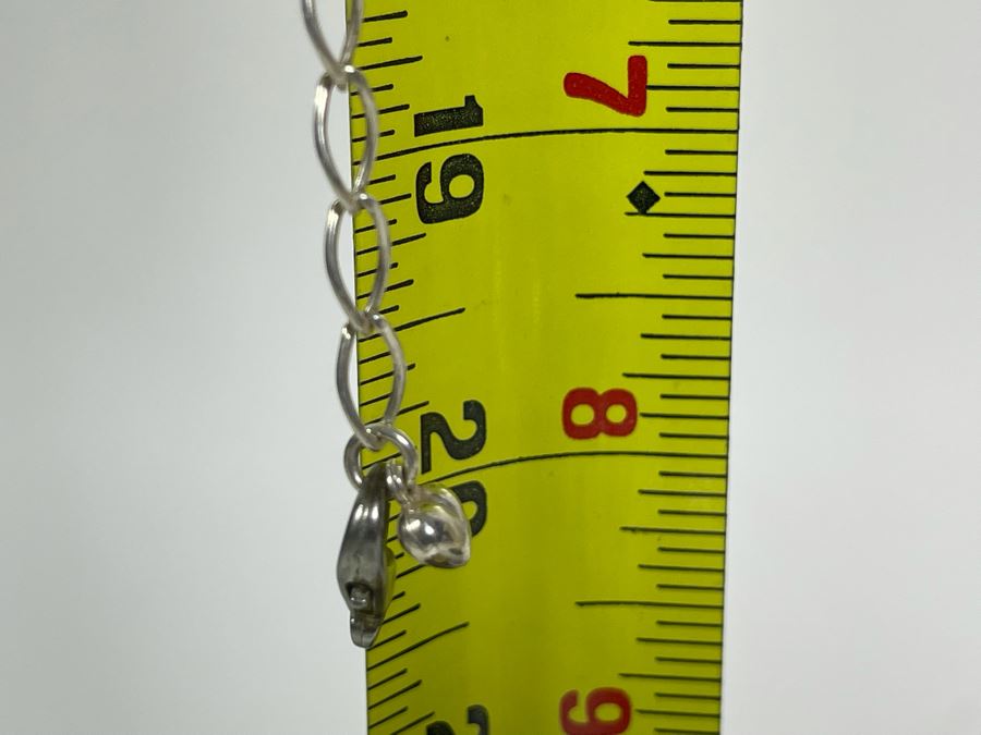 Double Strand Turquoise Necklace With Sterling Silver Clasp Apx 35-40L [Photo 6]