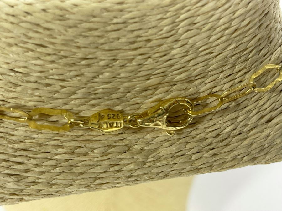 Sterling Silver Italian 30' Chain Necklace From Italy 23.3g [Photo 5]