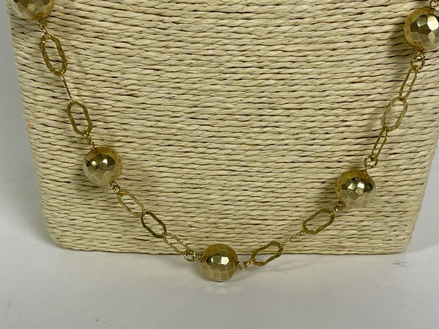 Sterling Silver Italian 30' Chain Necklace From Italy 23.3g [Photo 3]