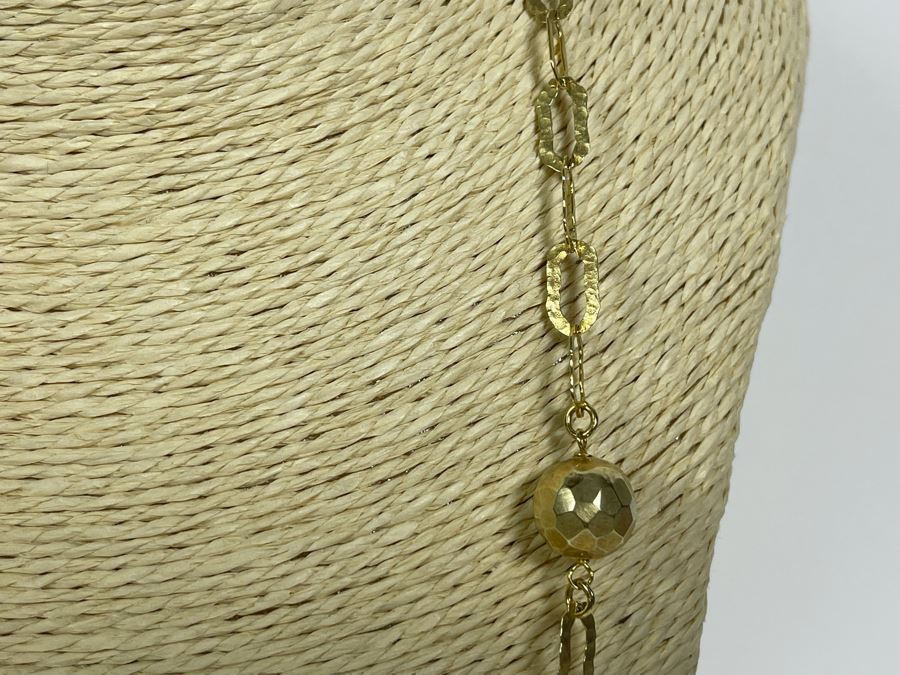 Sterling Silver Italian 30' Chain Necklace From Italy 23.3g [Photo 4]