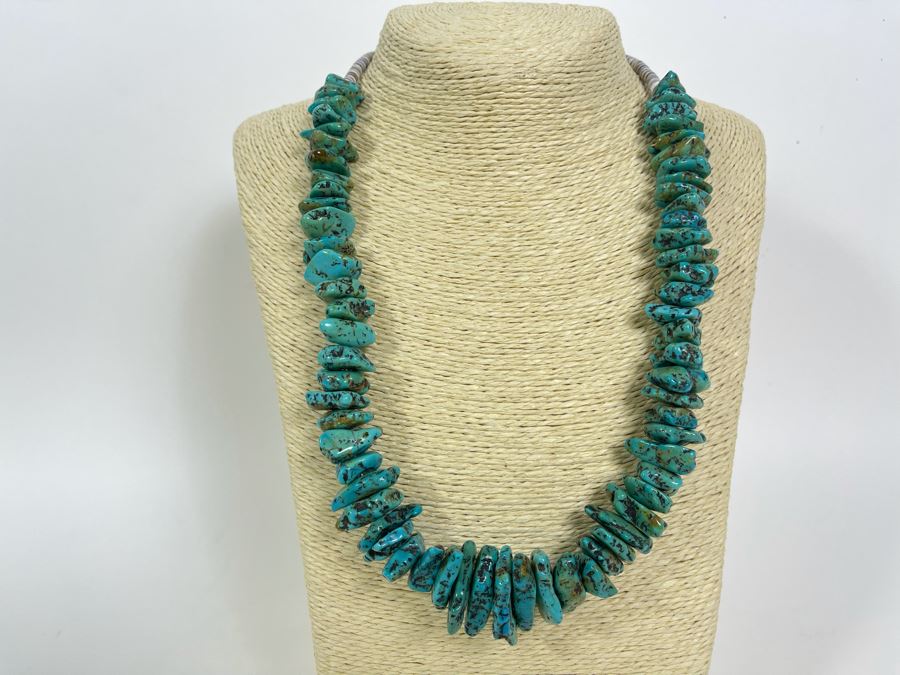 JUST ADDED - 23' Turquoise Necklace
