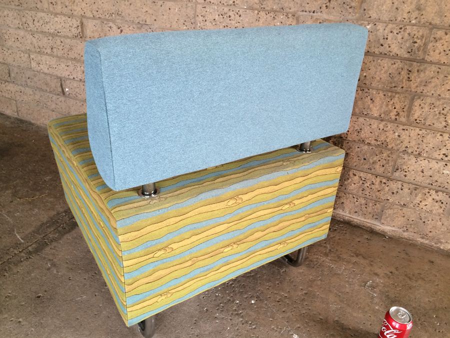 Modern KI HUB Modular Chair with Bent Chrome Legs [Photo 9]