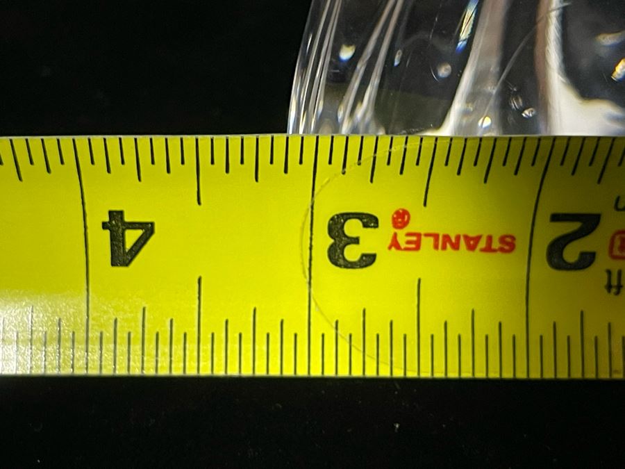 Signed Pair Of Daum France Modernist Sculptures 4W X 3D X 6H [Photo 11]