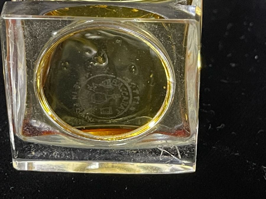 Signed Baccarat France Perfume Bottle 6H [Photo 6]