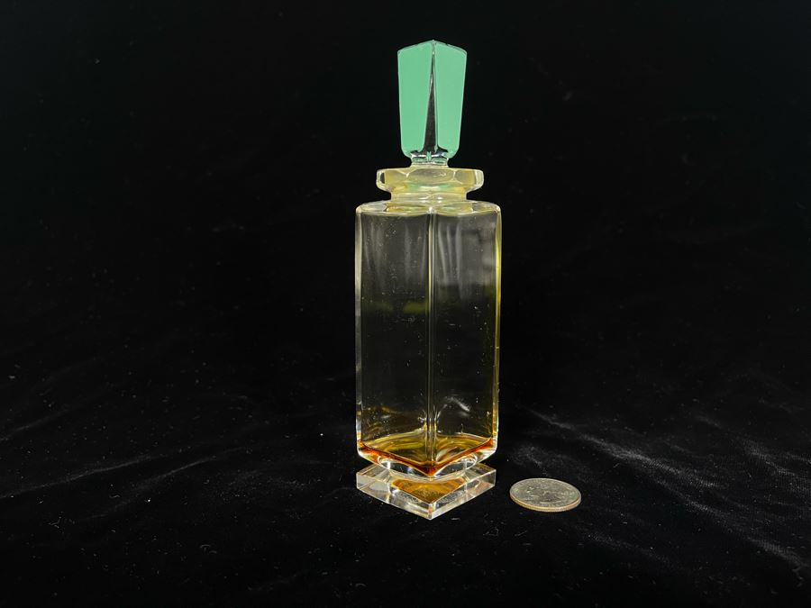 Signed Baccarat France Perfume Bottle 6H [Photo 4]