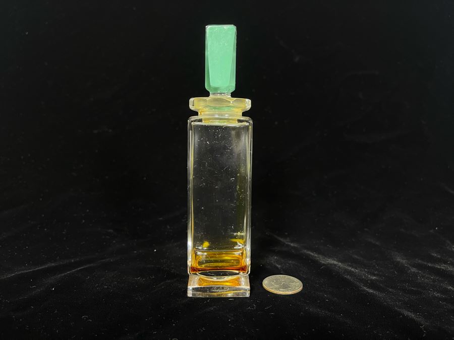 Signed Baccarat France Perfume Bottle 6H [Photo 2]