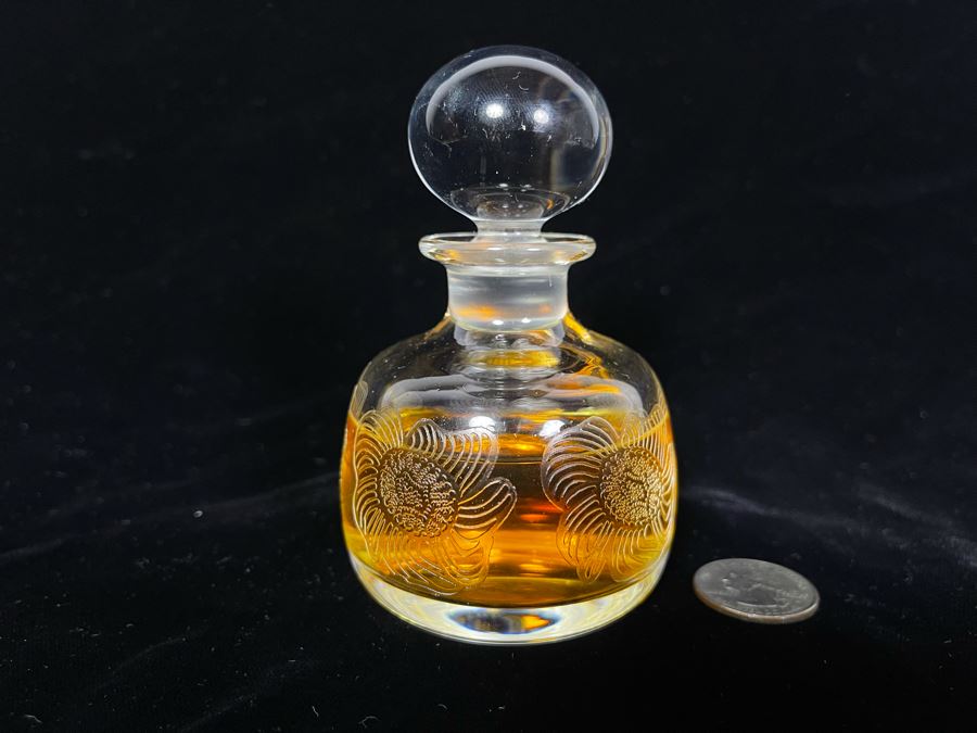 JUST ADDED - St Louis France Perfume Bottle 4.25H