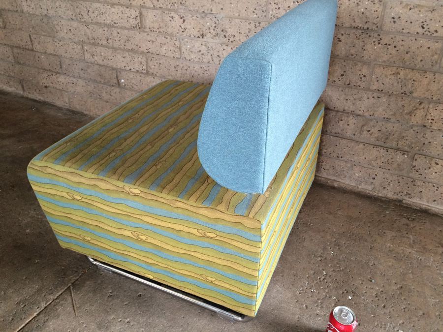 Modern KI HUB Modular Chair with Bent Chrome Legs [Photo 7]