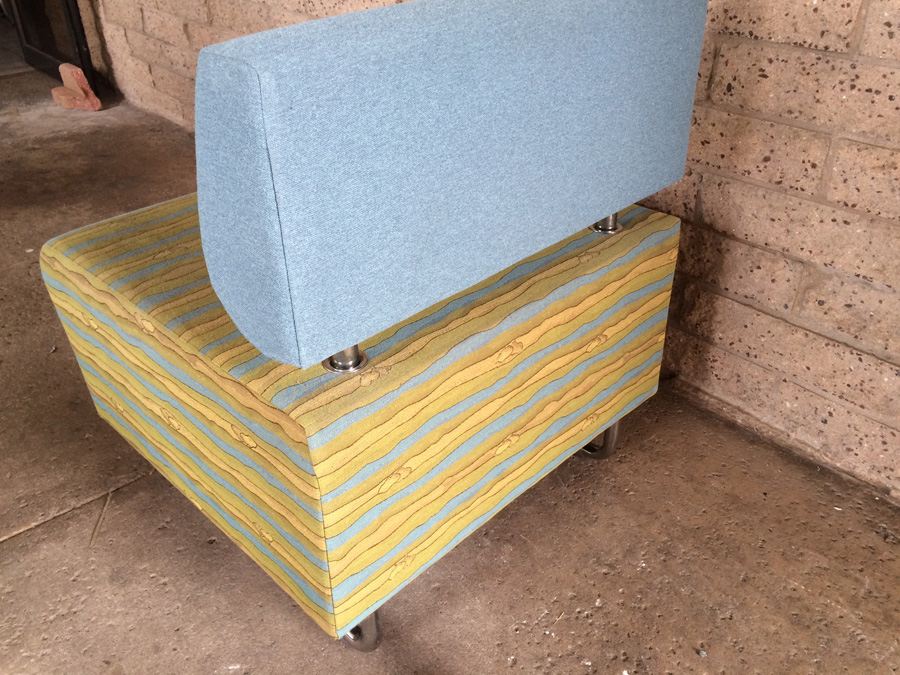 Modern KI HUB Modular Chair with Bent Chrome Legs [Photo 8]