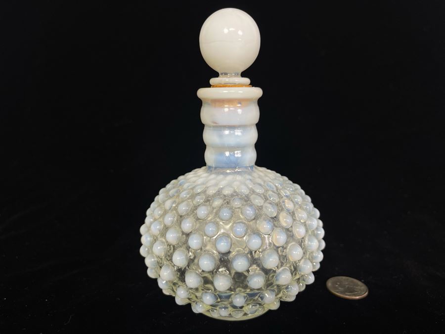 JUST ADDED - Vintage Bottle With Stopper 4W X 6.5H [Photo 2]