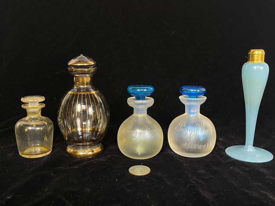 JUST ADDED - Collection Of Vintage Perfume Bottles [Photo 1]