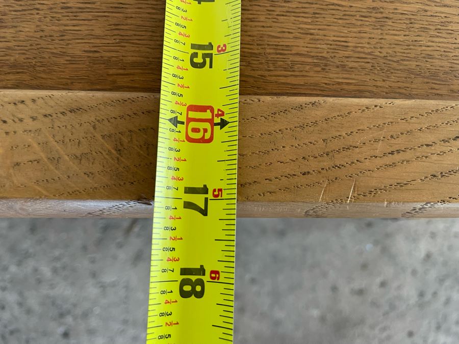 JUST ADDED - Antique 1910 Oak Tea Cart On Casters 24.5W X 17D X 24.5H [Photo 14]