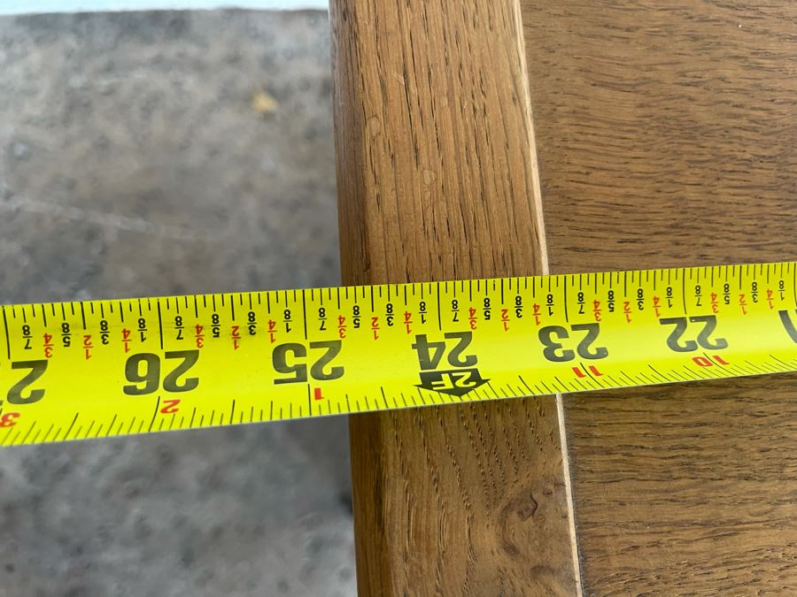 JUST ADDED - Antique 1910 Oak Tea Cart On Casters 24.5W X 17D X 24.5H [Photo 13]