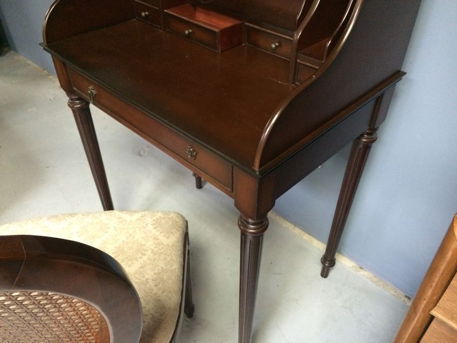Bombay Secretary Desk with Chair