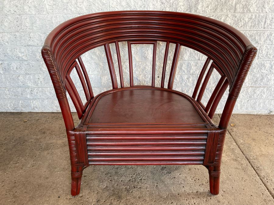 JUST ADDED - New Pier 1 Imports Barrel Chair [Photo 3]