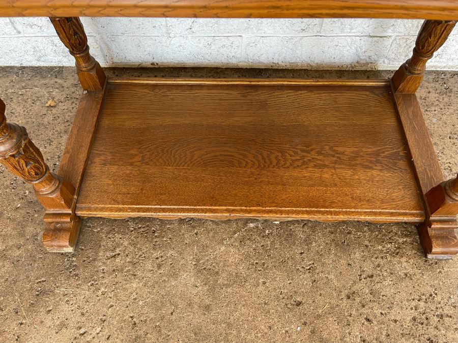 JUST ADDED - Stunning Art Nouveau Inlaid Drop Down Secretary Desk (Bottom Board Has Crack In Wood) 37W X 17D [Photo 13]