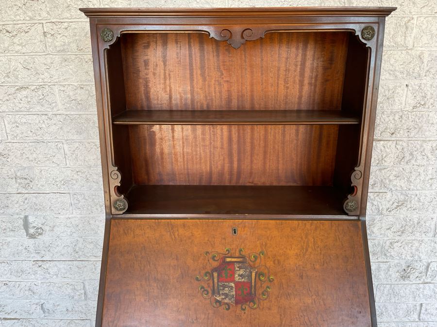 JUST ADDED - Vintage Secretary Desk By Rockford Skandia Furniture Co [Photo 9]