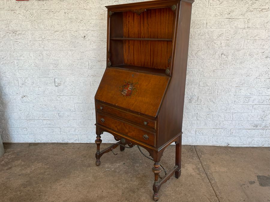 JUST ADDED - Vintage Secretary Desk By Rockford Skandia Furniture Co [Photo 18]