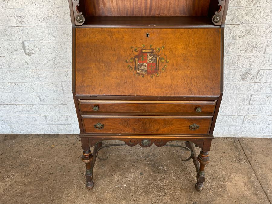 JUST ADDED - Vintage Secretary Desk By Rockford Skandia Furniture Co [Photo 4]