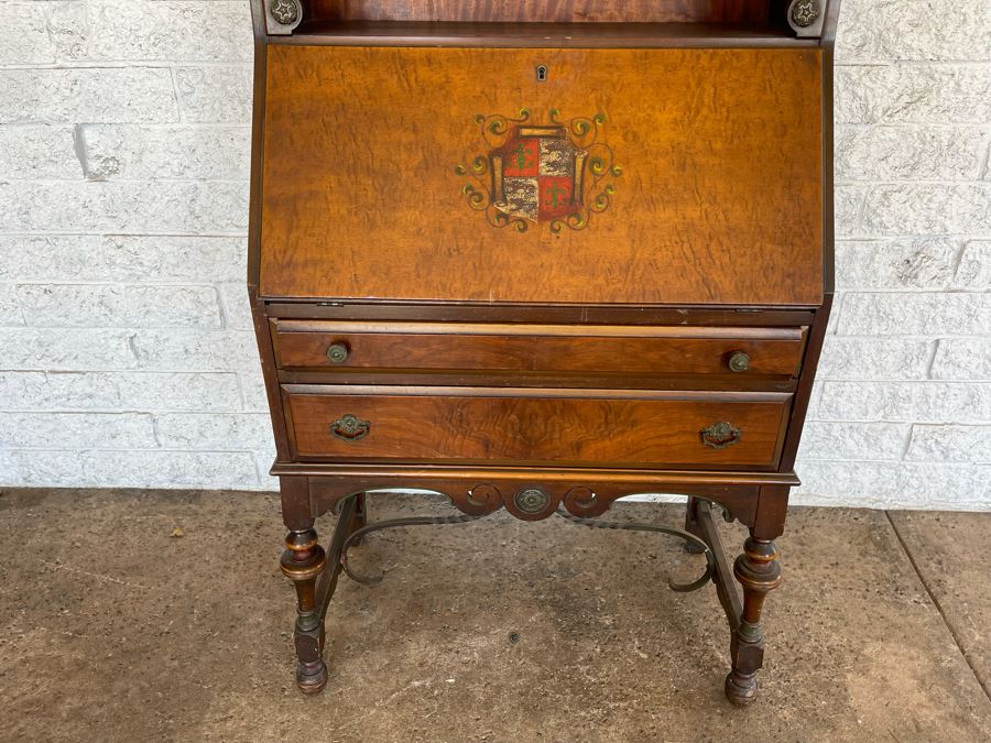 JUST ADDED - Vintage Secretary Desk By Rockford Skandia Furniture Co [Photo 5]
