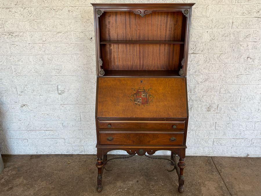 JUST ADDED - Vintage Secretary Desk By Rockford Skandia Furniture Co [Photo 3]