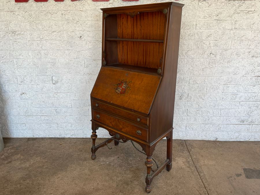 JUST ADDED - Vintage Secretary Desk By Rockford Skandia Furniture Co [Photo 17]