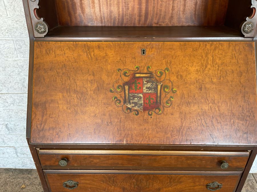 JUST ADDED - Vintage Secretary Desk By Rockford Skandia Furniture Co [Photo 6]