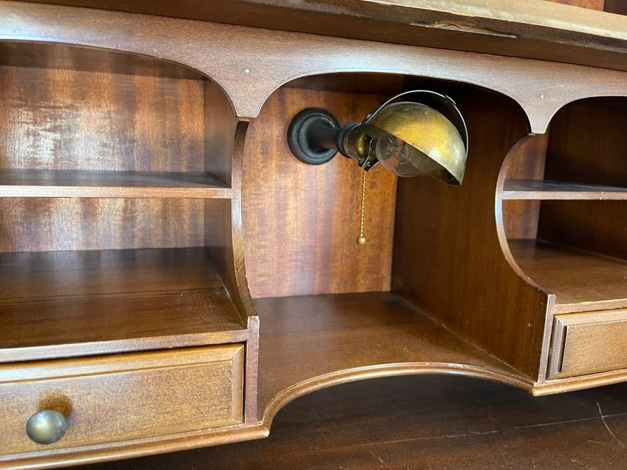 JUST ADDED - Vintage Secretary Desk By Rockford Skandia Furniture Co [Photo 12]