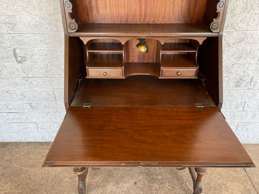 JUST ADDED - Vintage Secretary Desk By Rockford Skandia Furniture Co [Photo 11]