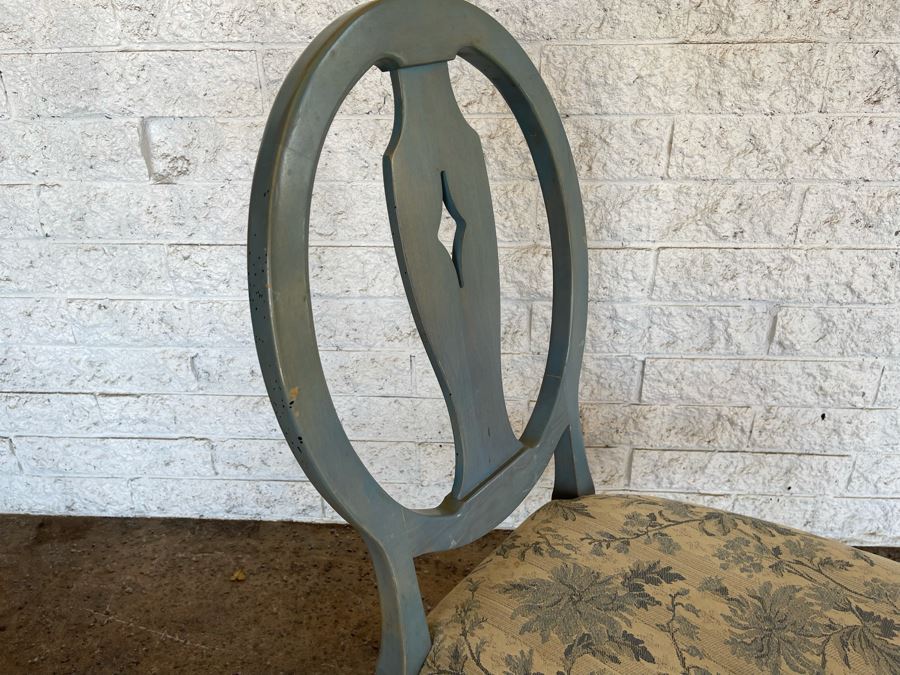 JUST ADDED - Ethan Allen Country Colors Side Occasional Desk Chair [Photo 5]