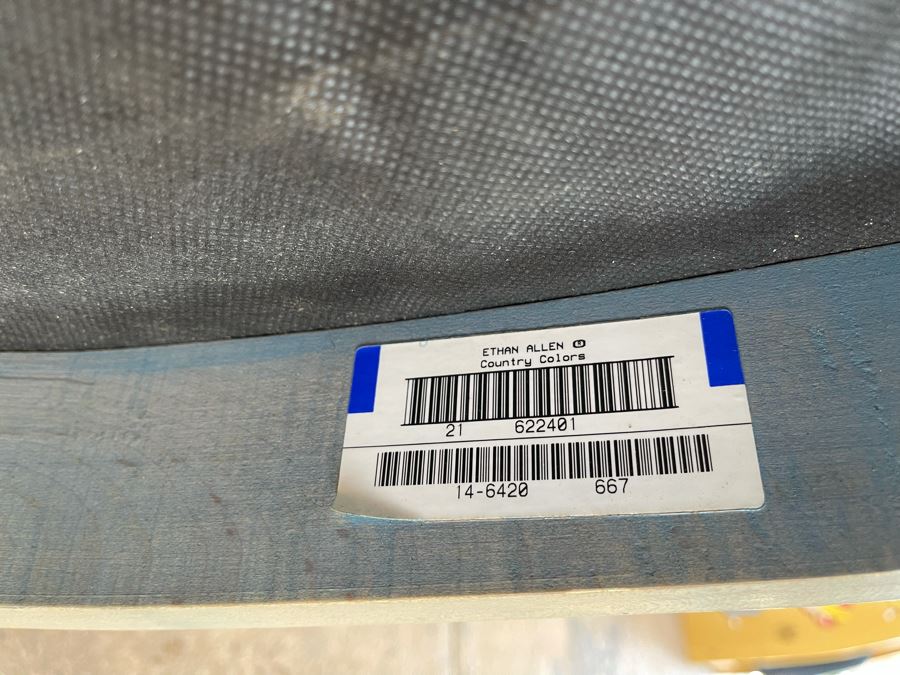 JUST ADDED - Ethan Allen Country Colors Side Occasional Desk Chair [Photo 7]