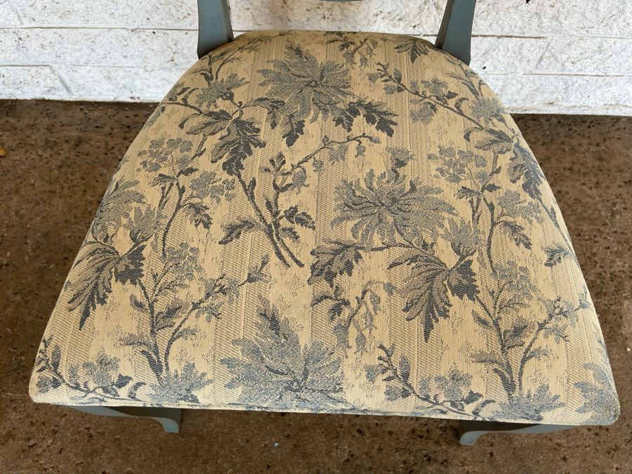 JUST ADDED - Ethan Allen Country Colors Side Occasional Desk Chair [Photo 3]