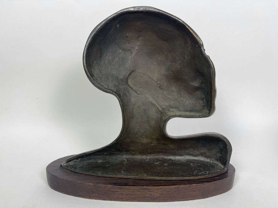 JUST ADDED - Vintage Bronze Signed G. Dequidt 11W X 3.5D X 10H [Photo 8]