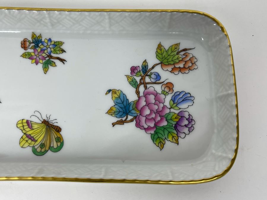 JUST ADDED - Herend Hungary Dish 9.5 X 3.25 [Photo 5]