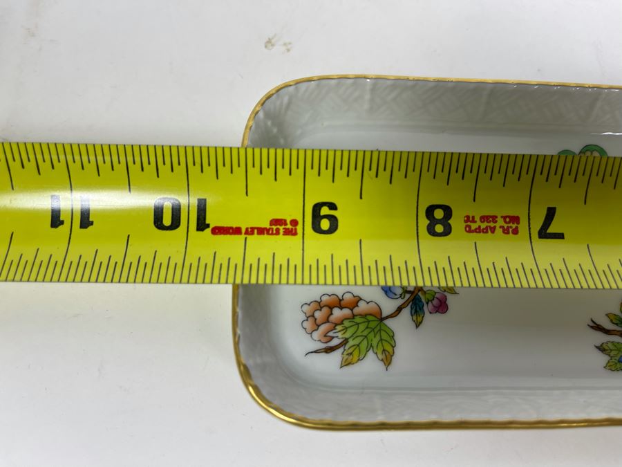 JUST ADDED - Herend Hungary Dish 9.5 X 3.25 [Photo 8]