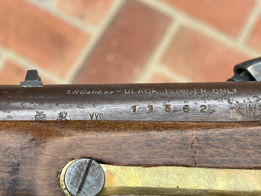 Antonio Zoli & Co Navy Arms Co. 58 Caliber Black Powder Rifle Working Civil War Reproduction Gun Made In Italy [Photo 16]