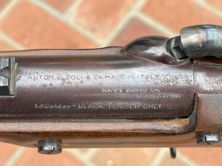Antonio Zoli & Co Navy Arms Co. 58 Caliber Black Powder Rifle Working Civil War Reproduction Gun Made In Italy [Photo 13]